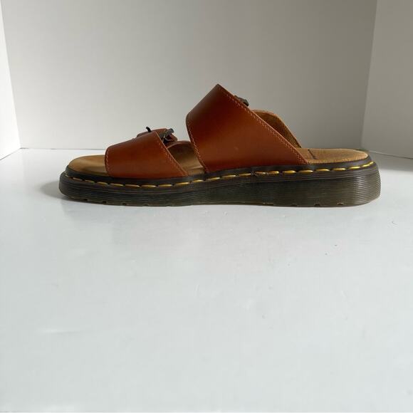 Dr Martens Leather Buckle Josef Sandals Slides - Picture 11 of 16